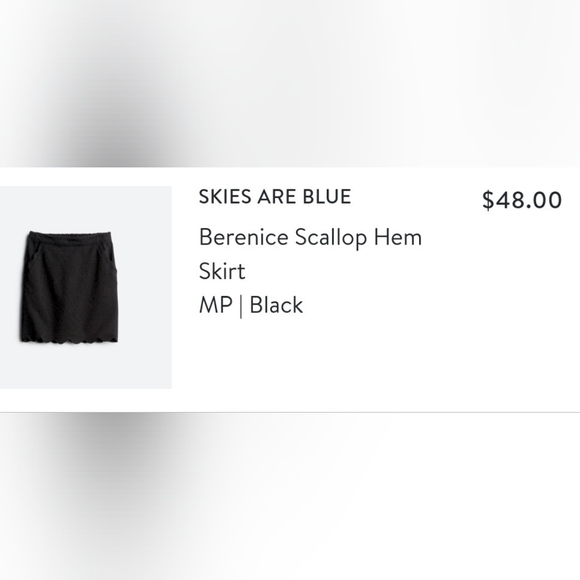 Berenice Scalloped Hem Skirt - Picture 9 of 12